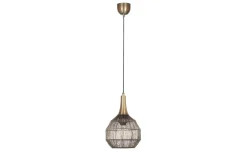 Pendelleuchte Soraya, altmessing