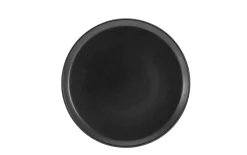 Pizzateller Manhattan, schwarz matt, 33 cm