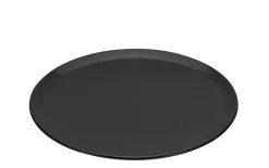Pizzateller Manhattan, schwarz matt, 33 cm