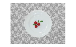 Platzset Match, grau/taupe, 35 x 46 cm