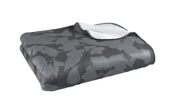 Polarfleece Decke, anthrazit, 150 x 200 cm