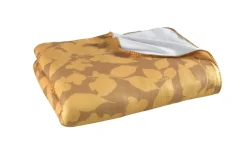 Polarfleece Decke, gelb, 150 x 200 cm