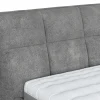 Polsterbett Nivora, steel