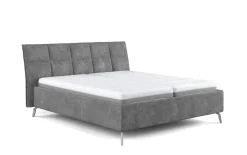 Polsterbett Nivora, steel