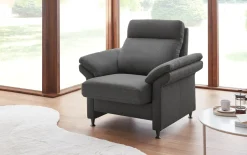 Polstergarnitur TS 101, anthrazit, inkl. Sessel