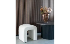 Pouf Colma, weiß