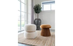 Pouf Hampton, ocker