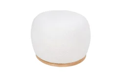Pouf Manhattan, weiß