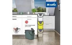 Recycling Müllsystem Albula in cappuccino, 25 l