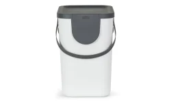 Recycling Müllsystem Albula in mistletoe weiß, 25 l