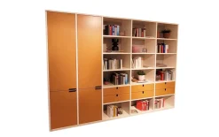 Regalsystem Kara-System, amber/wollweiß, inkl. Softclose Funktion