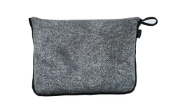 Reisedecke bugatti, anthrazit, inkl. Reisetasche