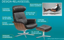 Relaxsessel Timeout, schwarz