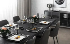 Rotweinkelch-Set Manufacture Rock aus Kristallglas, 4-teilig