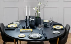 Rotweinkelch-Set Manufacture Rock aus Kristallglas, 4-teilig