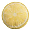 Rundkissen Fruity, gelb, 36 cm