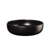 Salatschale coppa kuro, Porzellan, schwarz, 27,5 cm