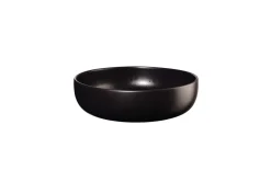 Salatschale coppa kuro, Porzellan, schwarz, 27,5 cm