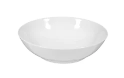 Salatschale Rondo Liane in weiß, 19 cm