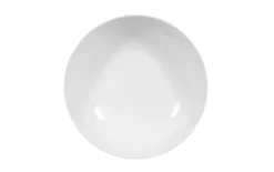 Salatschale Rondo Liane in weiß, 19 cm