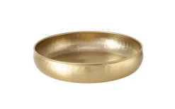 Schale Arietta, goldfarbig