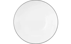 Schale Lido Black Line in weiß, 20 cm