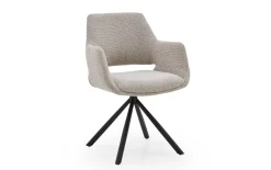 Schalensessel Tario, beige, inkl. 180° Drehfunktion