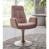 Schalen-Sessel Virello, rose/beige