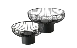 Schalenset Cindy, schwarz, 2-teilig