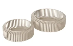 Schalenset Viki, weiß, 2-teilig