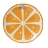 Schale Orange, orange/weiß