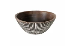 Schale Riffley, Mangoholz, 25 cm