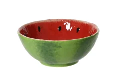 Schale Wassermelone, rot/grün