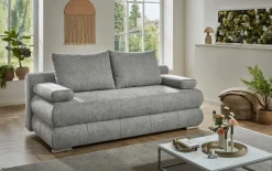 Schlafsofa Borna, grau, inkl. Kissen