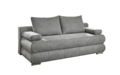 Schlafsofa Borna, grau, inkl. Kissen