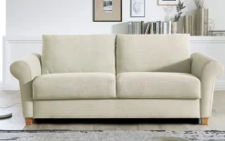Schlafsofa Elisa, beige, 140 x 200 cm
