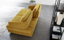 Schlafsofa Emilia, gelb, 160 x 200 cm