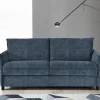 Schlafsofa Inga, blau, inkl. Stauraumbox
