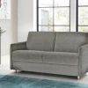 Schlafsofa Messina, grau, inkl. Bettkasten