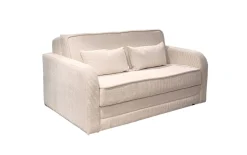 Schlafsofa Moleron, beige, 145 x 194 cm