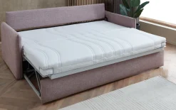 Schlafsofa Pisa, rosa, 170 x 200 cm