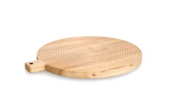 Schneidebrett Gummibaum, natur, 30 cm
