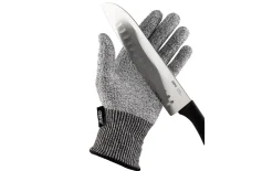 Schnittschutzhandschuh Securo, schwarz, grau