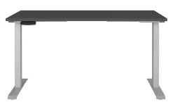 Schreibtisch GW-JET, graphit/silber