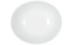 Schüssel Modern Life in weiß/oval, 21 cm