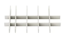 Schubkastenunterteilung, für Jutzler-Schränke, cremeweiß, Breite 80 cm