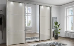 Schwebetürenschrank Clivo 3000, champagner