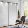 Schwebetürenschrank Clivo 3000, weiß