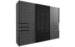 Schwebetürenschrank Saigon, graphit, 273 x 210 cm