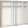 Schwebetürenschrank Slideline, Eiche, 252 x 220 cm